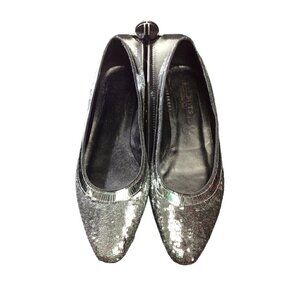 Talbots Sparkly sequin woman’s flats size 6 EUC
